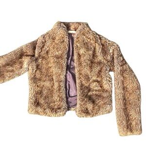 Hollister Faux Fur Cardigan